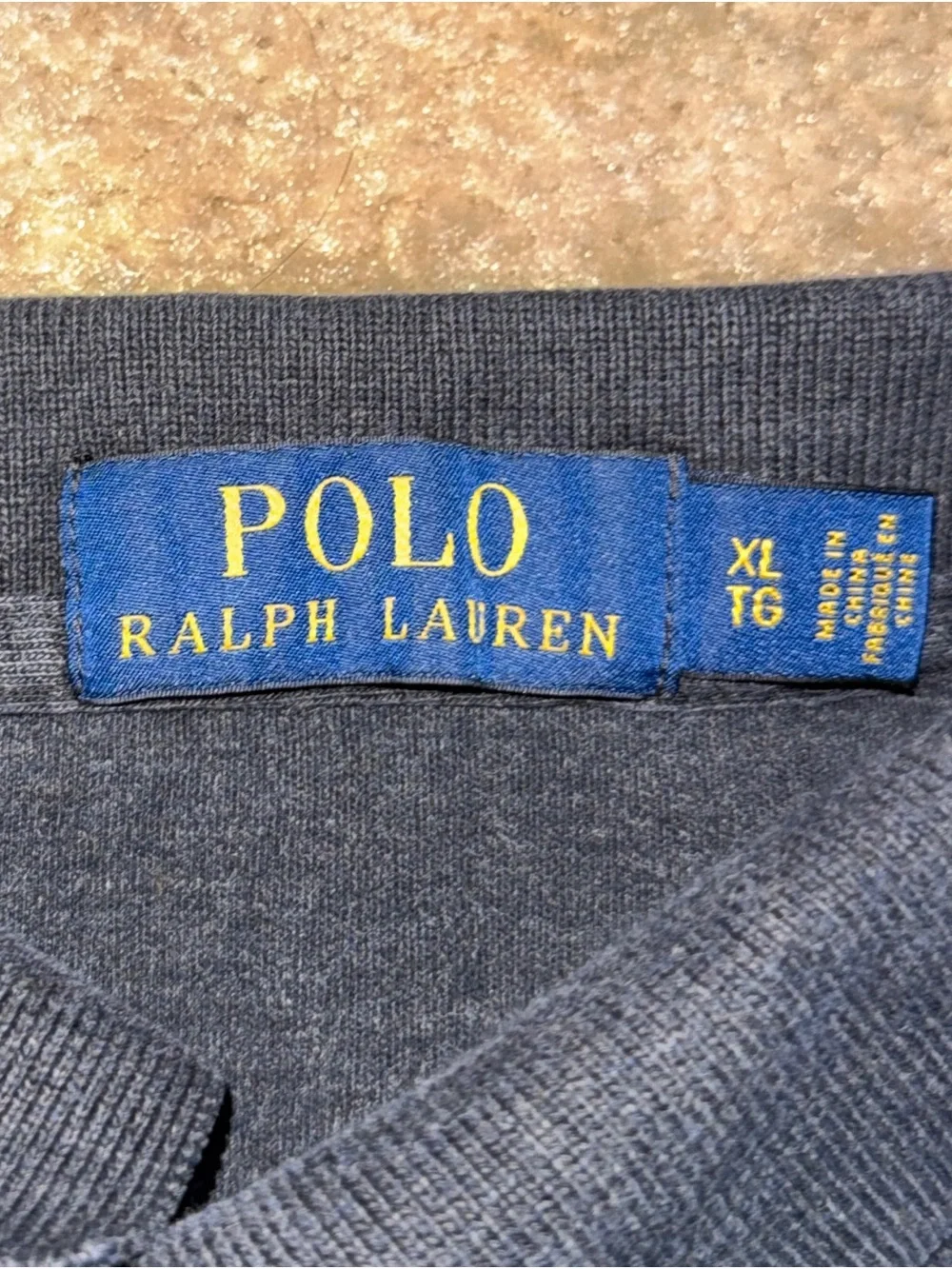 Polo Ralph Lauren Dark Charcoal Heather Gray Short Sleeve Polo X
